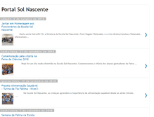 Tablet Screenshot of portalsolnascente.com.br